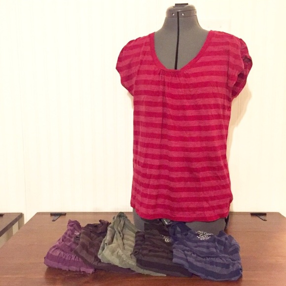 Faded Glory Tops - Lot of 6 Faded Glory scoop neck tees